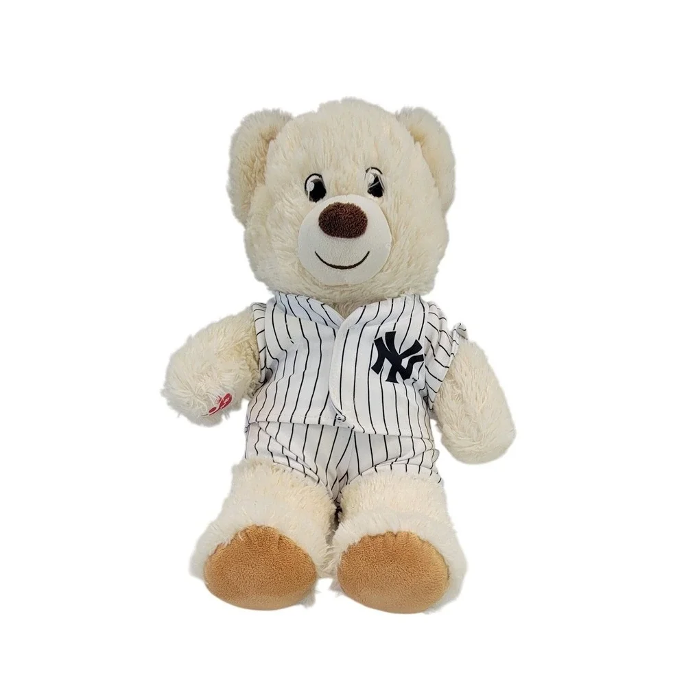 Build a Bear New York Yankees Baseball‎ Player Teddy Bear Plush Toy